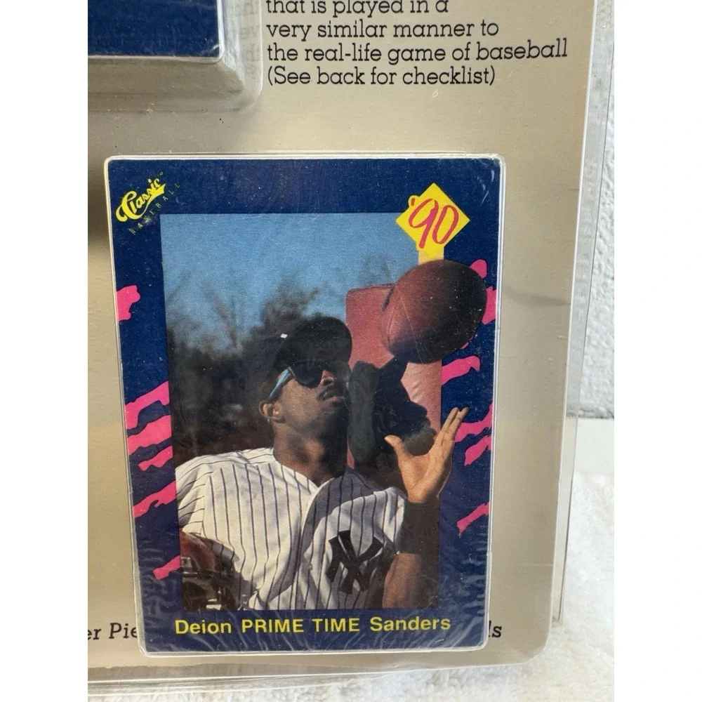 1990 Classic Major League Baseball 150-Card Set with Board Game New Sealed